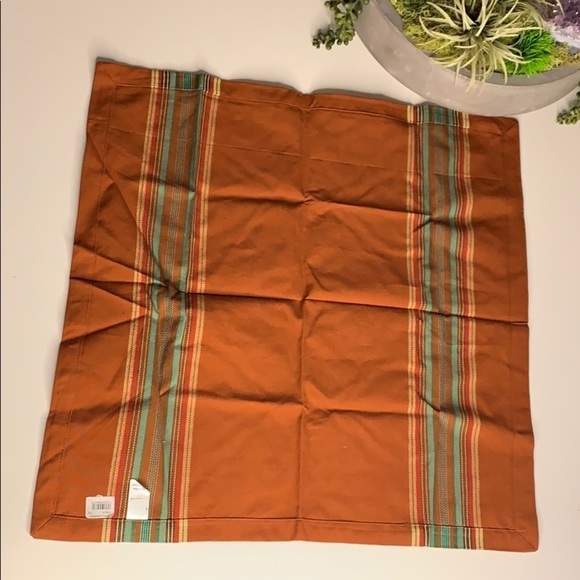 World Market Earth Tone Harvest Cloth Napkin set - Picture 6 of 10